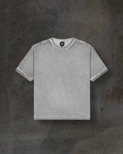 DITCH HOOK TEE (DYED GREY)