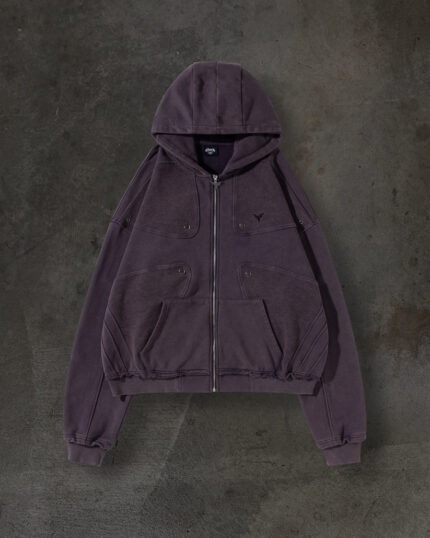 DITCH TRACK HOODIE (GRAPE)