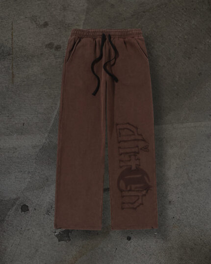 DITCH CORVIDITCH MISSING PATCH SWEATS (MOCHA)